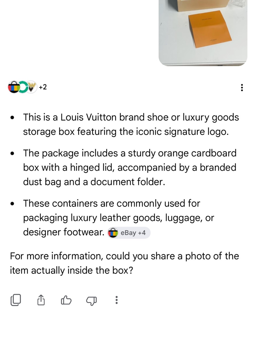 Storage box with branded and folder